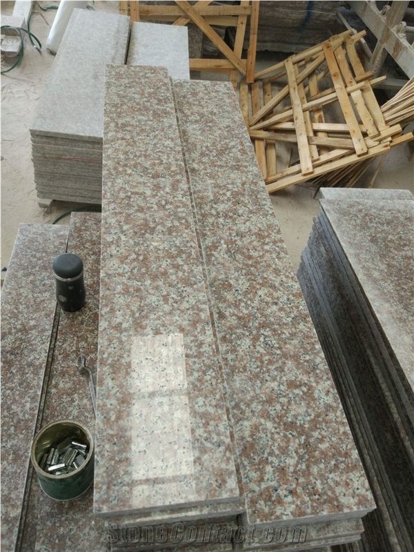 Beautiful and Cheap China Red Granite G687,Peach Blossom Red,Tao Hua Hong Granite Suitable for Indoor Design and Decoration Buy Direct from Factory