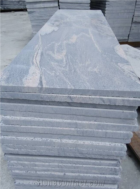 Beautiful Granite China Juparana Grey,Especially Suitable for Steps and Stairs in Wholesale Price with High Polished
