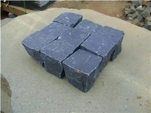 Black Basalt Cube Stone,Paver Stone,For Floor Covering and Walkway Pavers in Machine Cut and All Naturall
