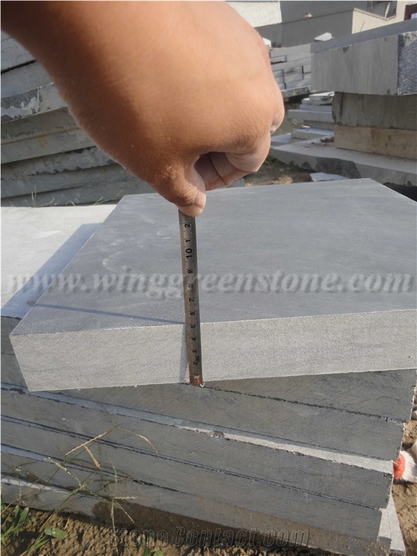 Cheap Price China Blue Limestone Tiles & Slabs for Wall and Floor Covering, Winggreen Stone