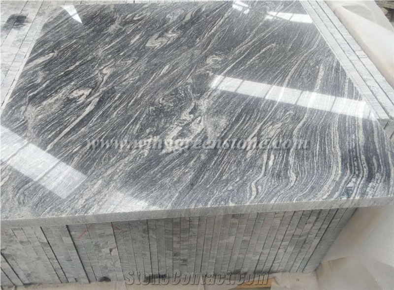 China Juparana Granite Tile & Slab, China Dark Grey Granite Tile & Slab, China Dark Wave Pattern Granite Tile & Slab, Xiamen Winggreen Stone