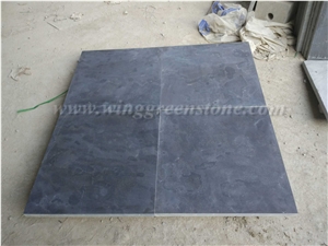 Competitive Price Blue Limestone Tiles & Slabs for Wall and Floor Covering, Winggreen Stone
