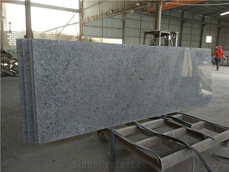 Direct Sale High Quality Kashmir White Granite Polished Kitchen