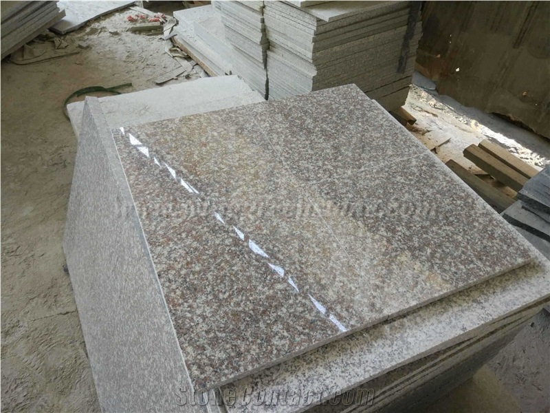 Direct Supply Of Cheaper Price G664 Polished Granite/Luo Yuan Red Granite/ Brainbrook Brown Granite/Black Spots Brown Granite/China Pink Tiles & Slabs for Floor and Wall Covering