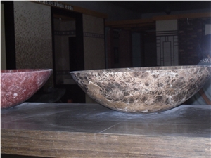 Emperador Dark Marble Sinks/Basins, Emperador Marble,Emperador Koyu Mermer Marble