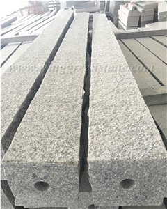 G603 Granite/Light Grey Granite Flamed and Natural Pillars &Posts With/Without Hole