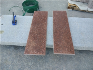 G683/Royal Red/Guangze Red Granite Stairs and Steps in Polished Finishing for Interior Decoration