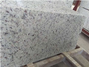High Polished,Beautiful Imported Granite White Rose,Luxury Choice for Your Floor Covering and Wall Cladding in French Pattern