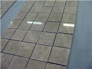 High Polished Marble Tiles Emperador Light Origin from Turkey for Floor and Wall Covering
