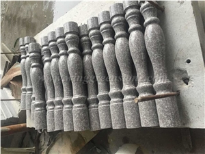 High Quality G664 Granite Polished Baluster/Handrail/Railing for Interior & Exterior Decoration, Winggreen Stone
