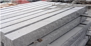 Hot Sale G603 Granite/Light Grey Granite Flamed and Natural Palisade With/Without Hole