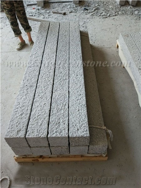 Hot Sale G603 Granite/Light Grey Granite Pineapple Palisade Without Hole