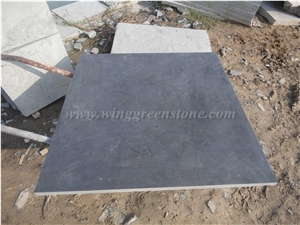 Hot Sale High Quality Blue Limestone Honed Tiles & Slabs for Wall and Floor Covering, Winggreen Stone