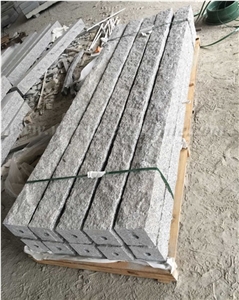 Hot Sale Light Grey Granite G603/Seasame Flamed and Natural Pillars &Posts With/Without Hole to European Market