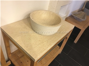 Hot Sale Sunny Yellow Mable Basins/Sinks for Bathroom/Kitchen/Vessel Decoration, Winggreen Stone