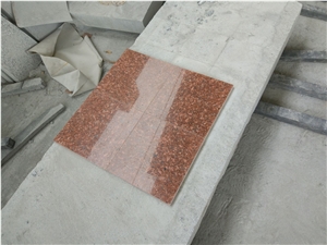 Low Price Beautiful Granite Tiles G683/An Gee Red/Royal Red Granite in Competitive Price Made in China Winggreen