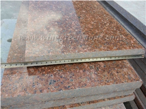 Own Factory Supply Of G683 Granite Plolished Steps & Risors for Interior and Exterior Decoration, Winggreen Stone