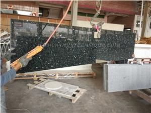 Own Factory Supply Of High Quality Emerald Pearl Granite Polished Kitchen Countertops, Winggreen Stone
