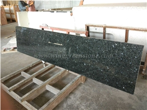 Own Factory Supply Of High Quality Emerald Pearl Granite Polished Kitchen Countertops, Winggreen Stone