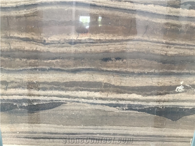 Canada Wood Grain Marble Slabs for Tiles