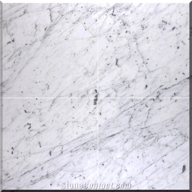 Carrara White Tile White Marble Tile Polished