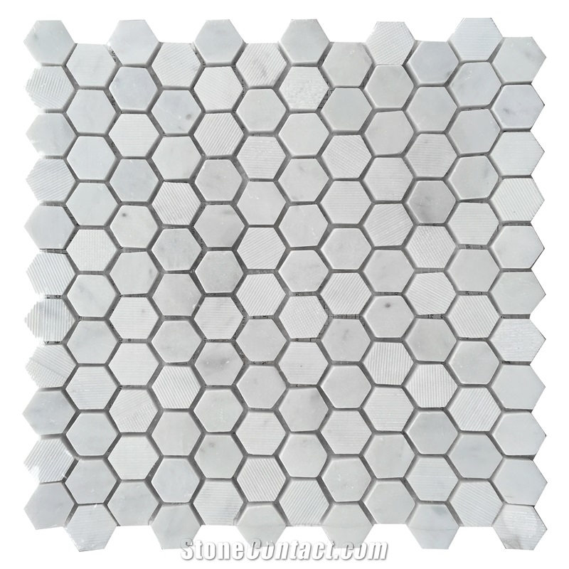 Sivec White Mosaic Tiles