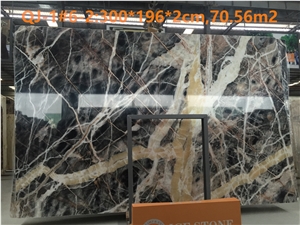 China Black Marble Tiles & Slabs, Fresh Black Marble Wall Covering Tiles,New Black Marble Pattern