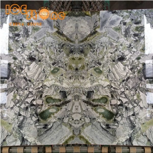 China White Beauty/Ice Connect Marble/Chinese Green/Marble Slabs & Tiles/Cut to Size/Ice Green Marble/White and Green Marble/Best Price Good Quality Marble