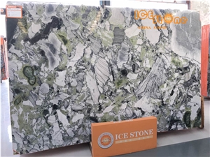Ice Connect Marble/White Beauty/Ice Green Marble Slabs and Tiles