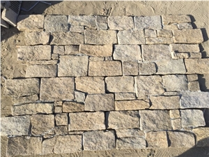 Beige Slate Culture Stone Ledge Stone Feature Wall Veneer Wallstones