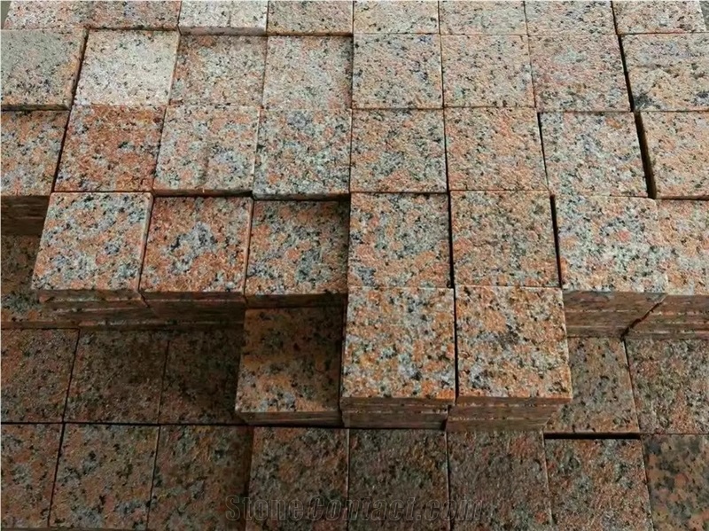 G562,Cenxi Red,Charme,Copperstone,Crown Red,Feng Ye Red,Fengye Hong,G562 Granite,Maple Leaf Red,Maple Leaves,Mapple Red,China Capao Bonito Cube Stone & Paver