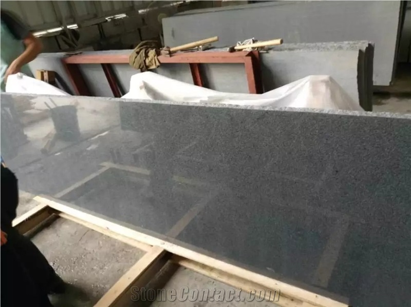G654 Padang Dark Sesame Grey Kobra China Impala Black Granite Polished Slabs Tiles