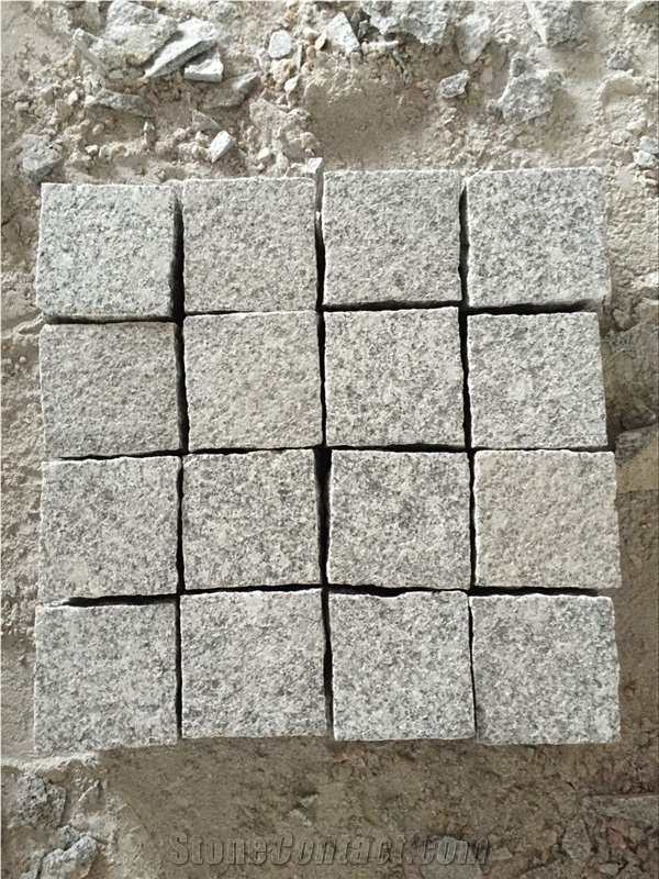 Hot Sale Driveway Paving Stone,China Grey Granite Cube Stone & Pavers/Driveway Paving Stone