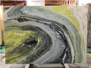 Best Price China Dreaming Green Marble Slabs & Tiles/Marble Skirting/Marble Opus Pattern/Marble Floor Covering Tiles/Marble Big Slabs/China Green Marble Block/Green Marble Tiles/High Quality Marble