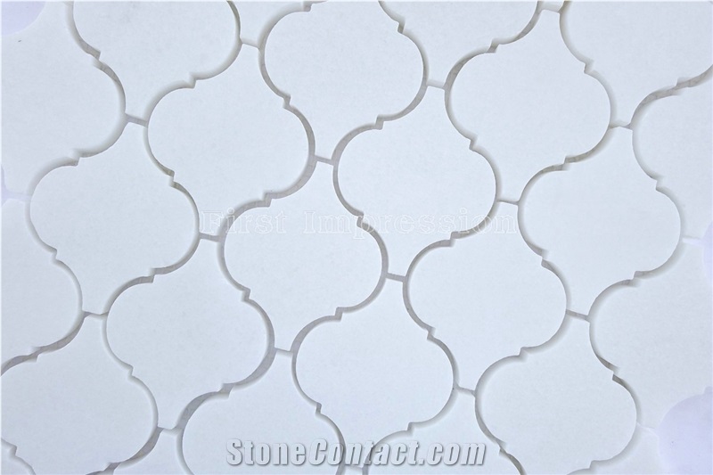 Best Price Crystal Thassos White Stone Mosaic Tile/Basketweave Marble Mosaic for Bathroom,Floor,Wall,Hotel Interior/White Mosaic