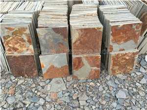 Best Price Rust China Rust Culture Stone/Slate/Golden Grain Slate/Rusty Slate/Slate Cultured Stone Corner/Rust Yellow Slate Tiles/Slate Floor Tiles/Slate Wall Covering/Slate Wall Tiles/Slate Slabs