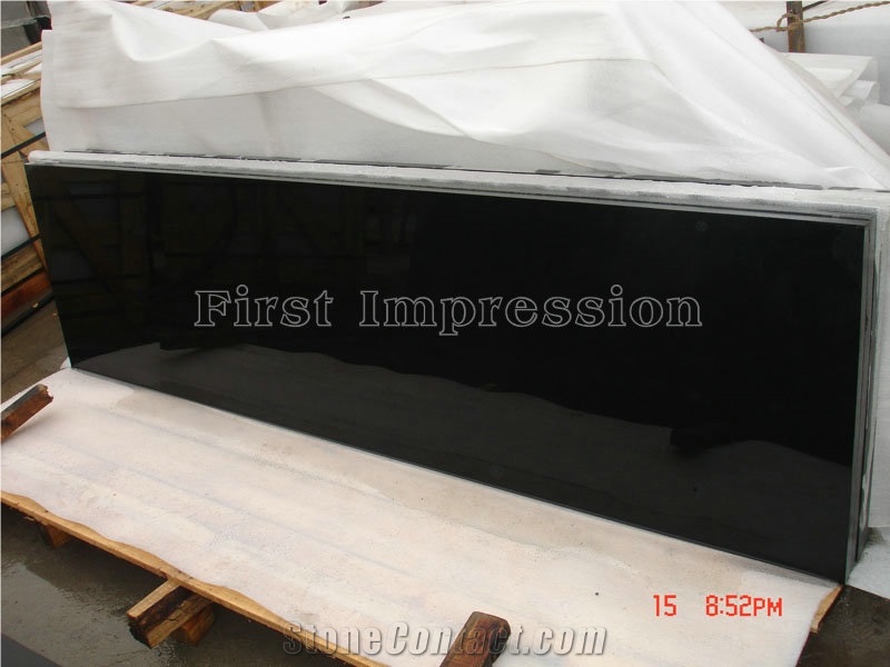 China Pure Black Granite Tiles and Slabs/Chinese Good Quality Shanxi Black Granite/Extremely Black Granite/Absolute Black Granite Slabs & Tiles/New Polished/Best Price