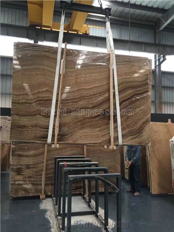China Wooden Onyx Slabs & Tiles/China Wooden Onyx/Background Decoration Stone/Wall Covering Tiles/Home Decoration Building Stone/Onyx Pattern/Onyx Floor Tiles/Best Price Chinese Beige Onyx