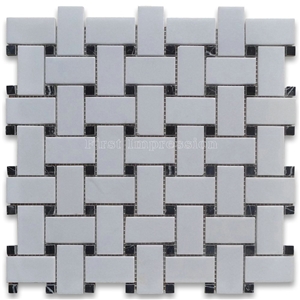 Chinese Crystal White Stone Mosaic Tile/Thassos White Mosaic/Bianco Thassos/Thassos Limenas/Snow White Diamond Marble Mosaic for Wall,Floor,Interior/Nice Mosaic/High Quality Mosaic
