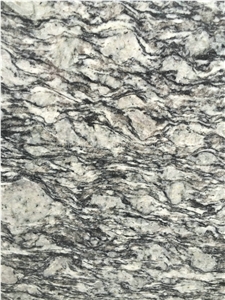 Chinese Sea Wave Flower White Granite Slabs & Tiles/Sea Wave Flower Granite/Seawave Grey Granite for Wall & Floor Covering Tiles/China Grey & White Granite/New Polished