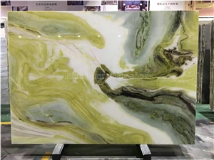 Dreaming Green Marble Slabs/Marble Skirting/Marble Opus Pattern/Marble Floor Covering Tiles/Marble Tiles & Slabs/China Green Marble Block/China Green Marble Tiles
