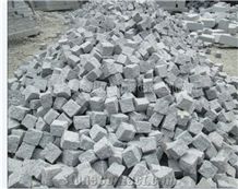 G623 Cube Stone/China Bianco Sardo Granite Cobble Stone/Rosa Beta Granite Square Pavers/Haicang White Granite Paving Sets/Floor Covering/Courtyard Road Pavers/Garden Stepping Pavements/Walkway Pavers