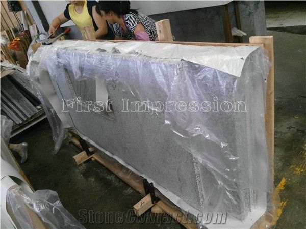 G655 Granite Kitchen Counter Top China Tongan White Granite