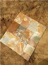 High Quality Rust China Rust Culture Stone/Slate/Golden Grain Slate/Rusty Slate/Slate Cultured Stone Corner/Rust Yellow Slate Tiles/Slate Floor Tiles/Slate Wall Covering/Slate Wall Tiles/Slate Slabs