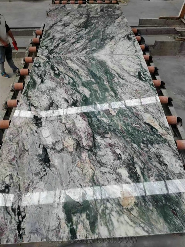 Hot Sale China Violet Marble Tiles & Slabs/Green Marble Big Slabs/Hot Sale Marble Wall & Floor Covering Tiles/Marble Skirting/Marble Pattern/High Quality & Best Price Chinese Marble/New Polished Slabs