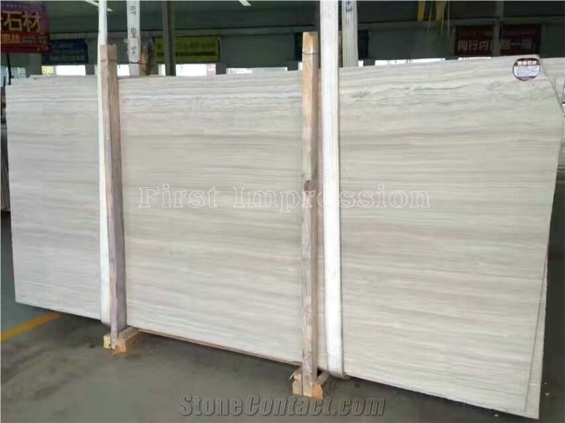 Hot Sale China White Wood Grain Marble Slabs/Wooden Marble Slabs & Tiles/White Wood Grain Marble Big Slabs/Wooden Vein White Marble Covering Tiles/Flooring Tiles & Wall Tiles/High Quality Marble