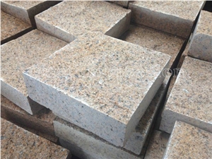 Hot Sale G684/G654/G682 China Granite Cube Stone/Bianco Sardo Granite Cobble Stone/China Granite Cube Stone Pavers for Landscaping Stone Exterior Stone/Best Price & High Quality Granite