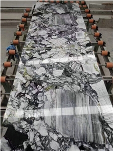 Hot Sale Ice Connect Marble/Ice Green/White Beauty/Chinese Green Marble/Marble Slabs & Tiles/Cut to Size/Popular White and Green Marble/High Grade Marble/China Green Marble Wall & Floor Covering Tiles