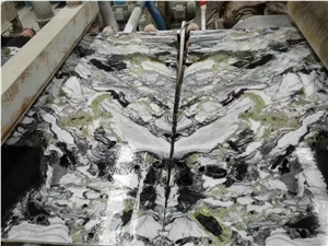 Hot Sale White Beauty Marble Tiles & Slabs/Ice Connect Marble/Chinese Green /Marble Tiles/Cut to Size/Ice Green/White and Green/High Quality Luxury Marble