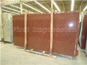 India New Imperial Red Granite Tiles & Slabs/Indian Red Granite for Floor Covering Tiles & Wall Covering Tiles/Red Granite Big Slabs